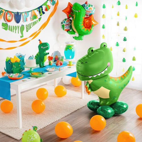 Dino-Mite Birthday Balloon Bouquet, 5pc